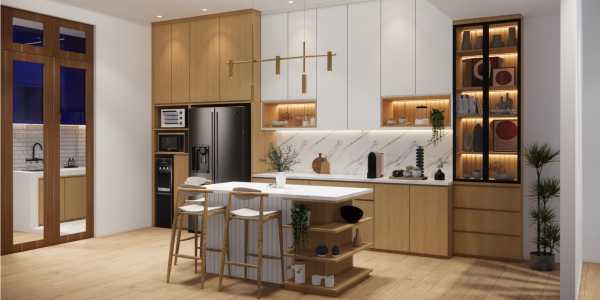 Jasa Pembuatan Kitchen Set Denpasar