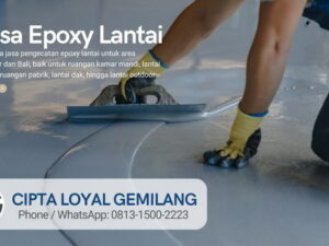 Jasa Cat Epoxy Lantai Denpasar Bali