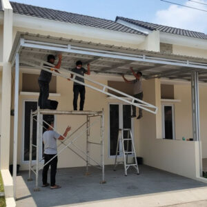 Proses Pembuatan Kanopi