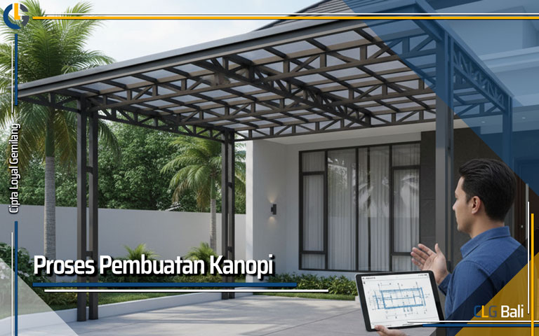 Proses Pembuatan Kanopi