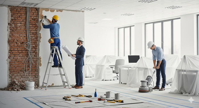 Renovasi ruangan kantor denpasar